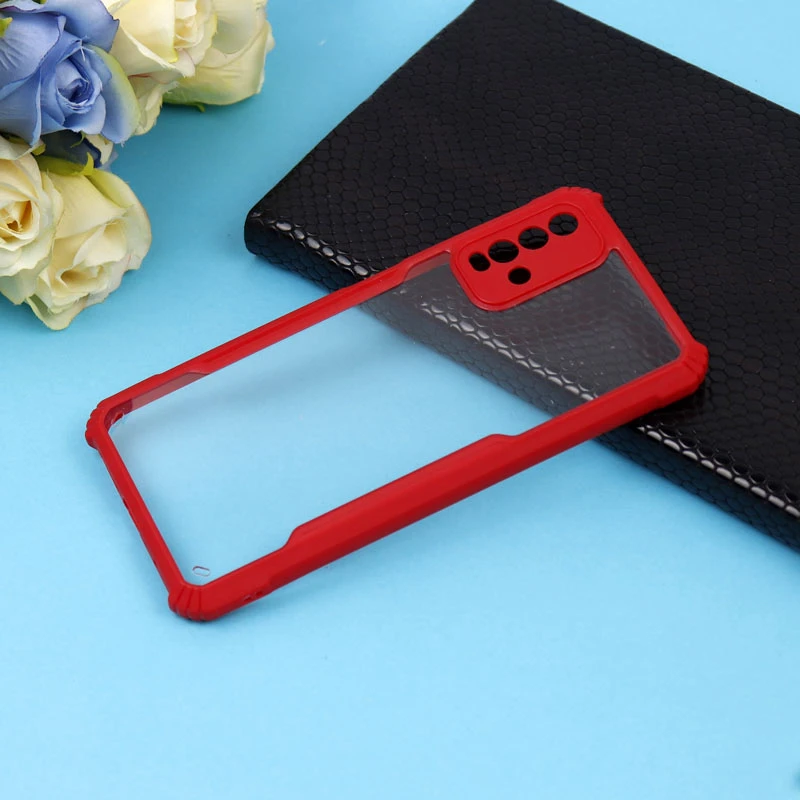 قاب محافظ لنزدار PC شفاف ضربه گیر Xiaomi Redmi 9T