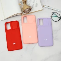 قاب سیلیکونی TPU محافظ لنزدار کشویی Xiaomi Redmi 9T لایت