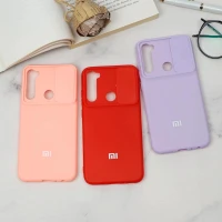 قاب سیلیکونی TPU محافظ لنزدار کشویی Xiaomi Redmi Note 8 لایت