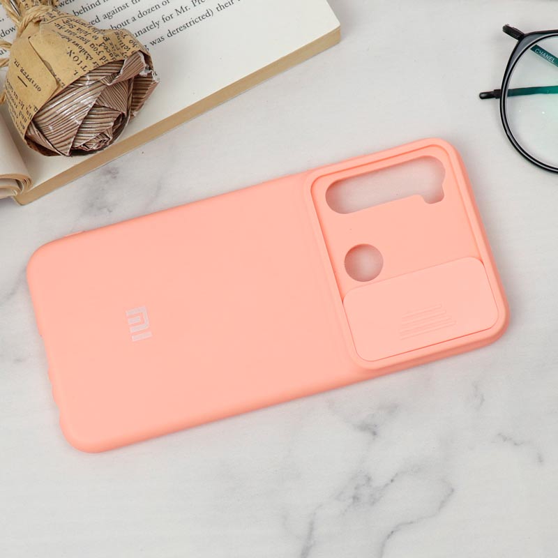 قاب سیلیکونی TPU محافظ لنزدار کشویی Xiaomi Redmi Note 8 لایت