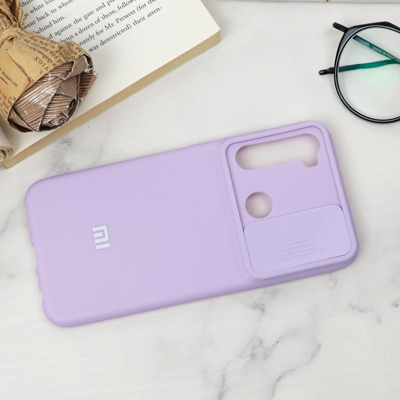 قاب سیلیکونی TPU محافظ لنزدار کشویی Xiaomi Redmi Note 8 لایت