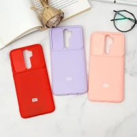 قاب سیلیکونی TPU محافظ لنزدار کشویی Xiaomi Redmi Note 8 Pro لایت