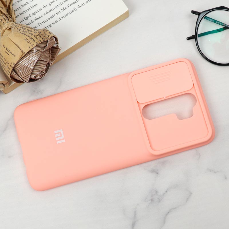 قاب سیلیکونی TPU محافظ لنزدار کشویی Xiaomi Redmi Note 8 Pro لایت