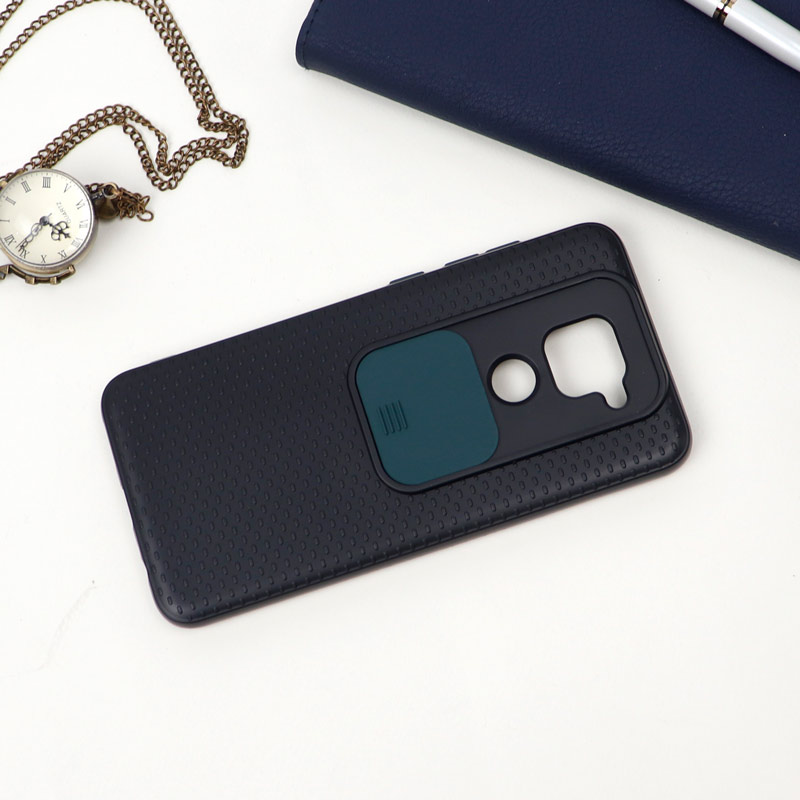 قاب ضدضربه محافظ لنز دار کشویی Xiaomi Redmi Note 9