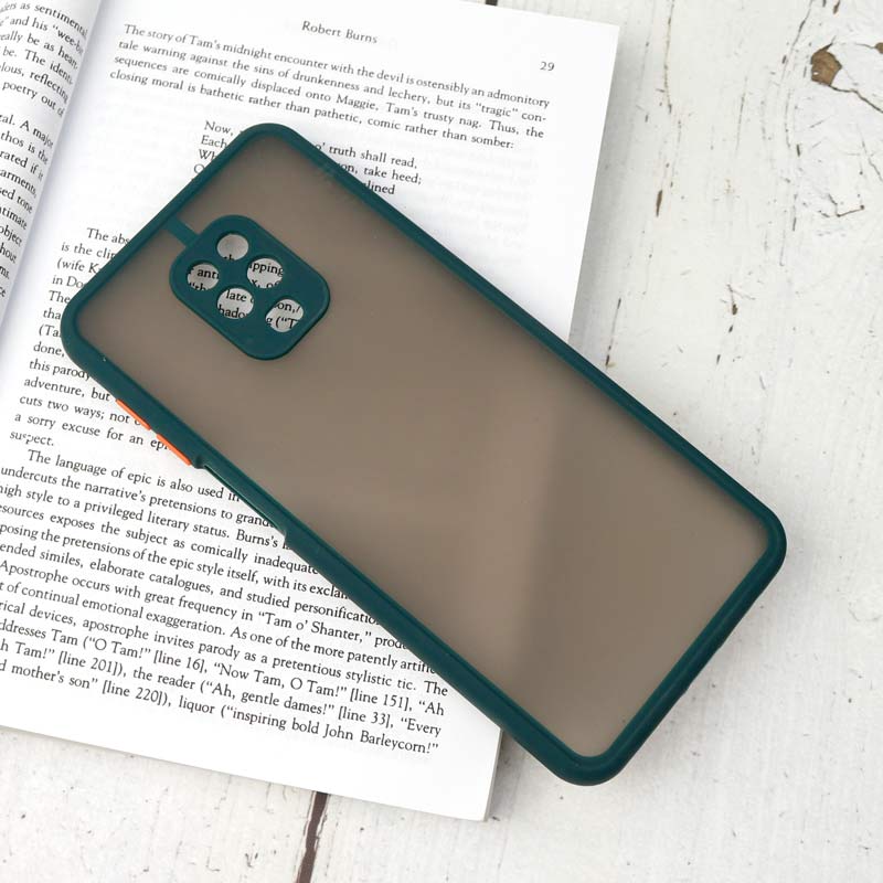 قاب PC مات محافظ لنز دار Xiaomi Redmi Note 9s / Note 9 Pro