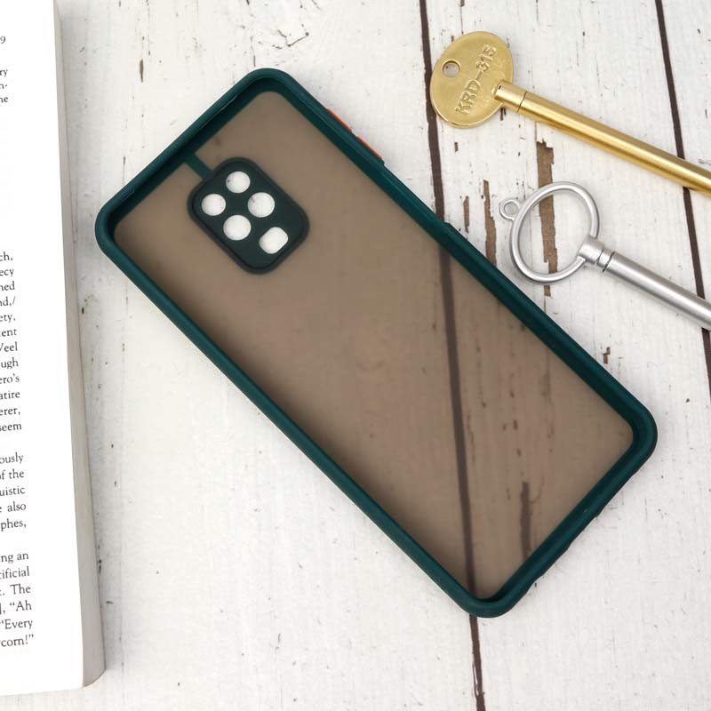 قاب PC مات محافظ لنز دار Xiaomi Redmi Note 9s / Note 9 Pro