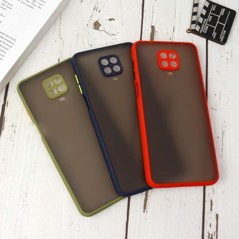 قاب PC مات محافظ لنز دار Xiaomi Redmi Note 9s / Note 9 Pro