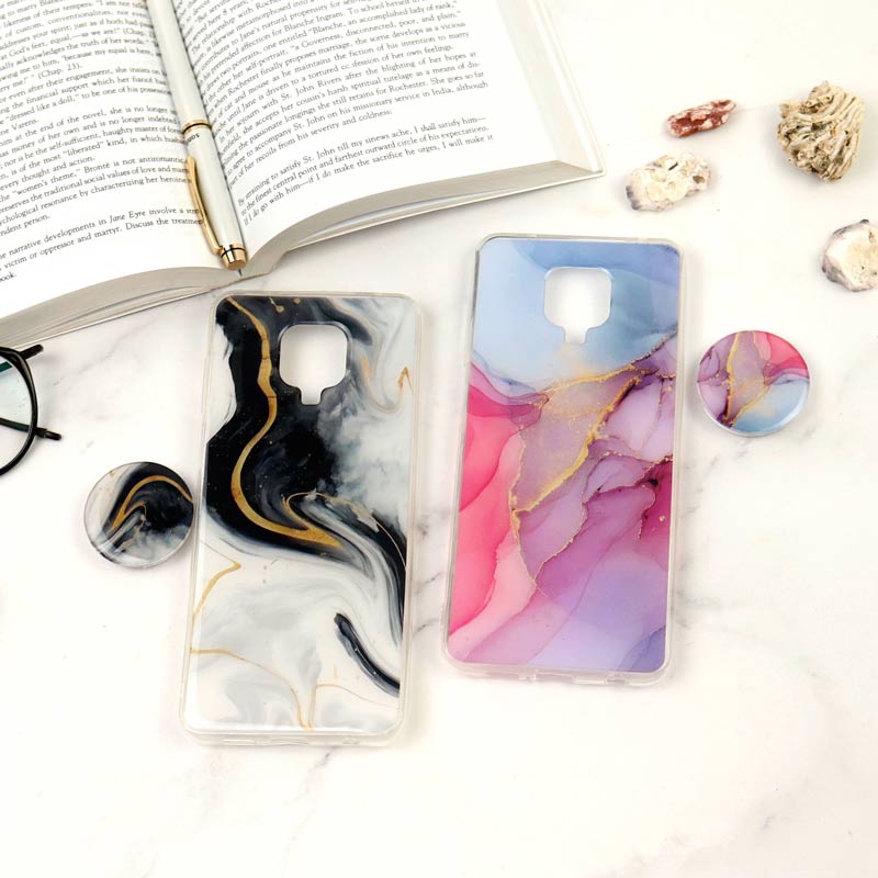 قاب Stone Case پاپ سوکت دار Xiaomi Redmi Note 9s / Note 9 Pro