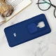 قاب سیلیکونی TPU محافظ لنزدار کشویی Xiaomi Redmi Note 9s / Note 9 Pro دارک