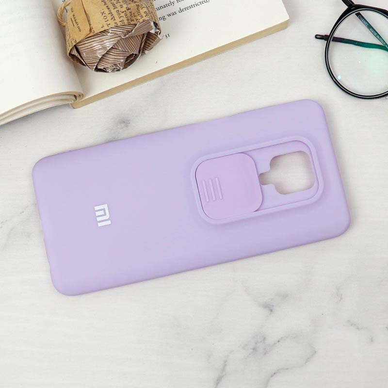 قاب سیلیکونی TPU محافظ لنزدار کشویی Xiaomi Redmi Note 9s / Note 9 Pro لایت