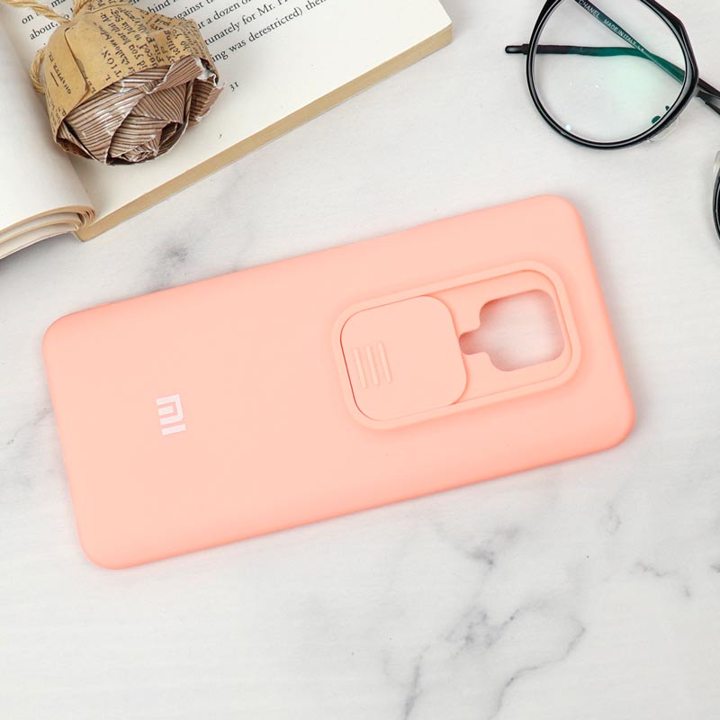 قاب سیلیکونی TPU محافظ لنزدار کشویی Xiaomi Redmi Note 9s / Note 9 Pro لایت