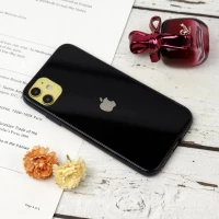 قاب My Case پشت گلسی iPhone 11 مشکی