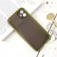 قاب PC مات محافظ لنز دار iPhone 11