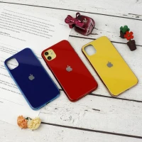 قاب My Case پشت گلسی iPhone 11 رنگی