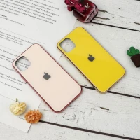 قاب My Case پشت گلسی iPhone 11 Pro رنگی
