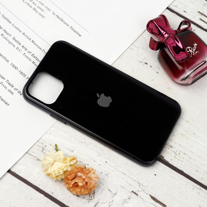 قاب My Case پشت گلسی iPhone 11 Pro مشکی