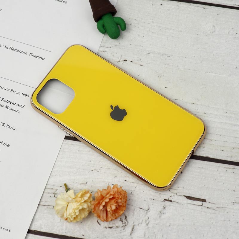 قاب My Case پشت گلسی iPhone 11 Pro رنگی