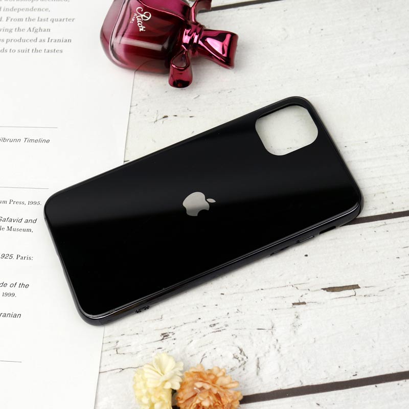 قاب My Case پشت گلسی iPhone 11 Pro Max مشکی