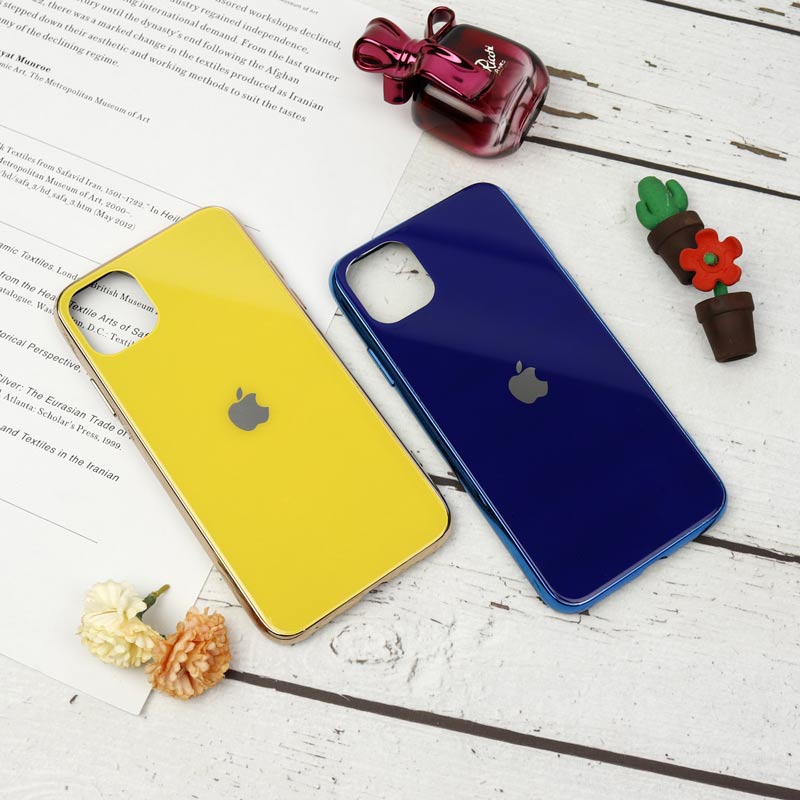 قاب My Case پشت گلسی iPhone 11 Pro Max رنگی