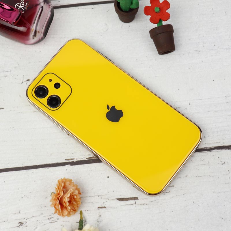 قاب محافظ لنزدار My Case پشت گلسی iPhone 12 رنگی