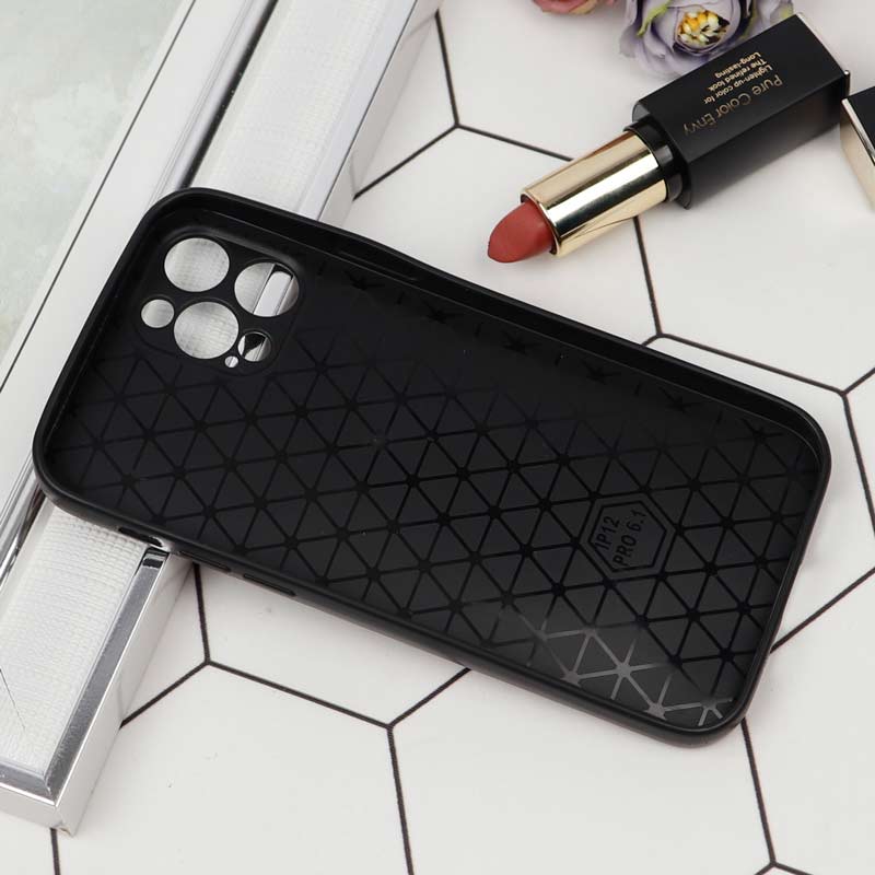 قاب محافظ لنزدار طرح پلنگی iPhone 12 Pro