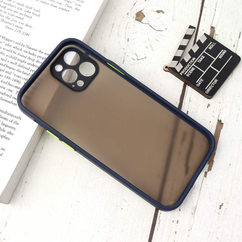 قاب PC مات محافظ لنز دار iPhone 12 Pro
