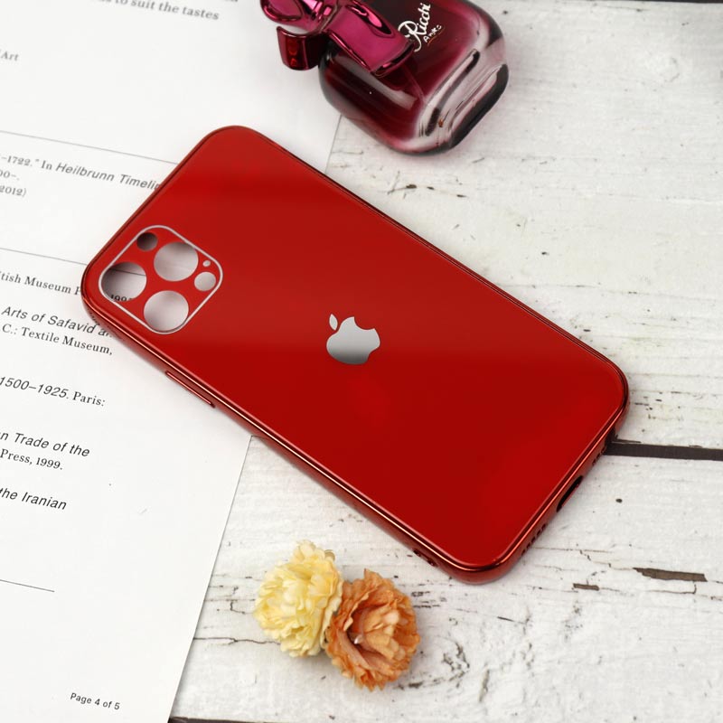 قاب محافظ لنزدار My Case پشت گلسی iPhone 12 Pro رنگی