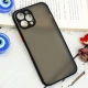قاب PC مات محافظ لنز دار iPhone 12 Pro Max
