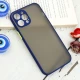 قاب PC مات محافظ لنز دار iPhone 12 Pro Max