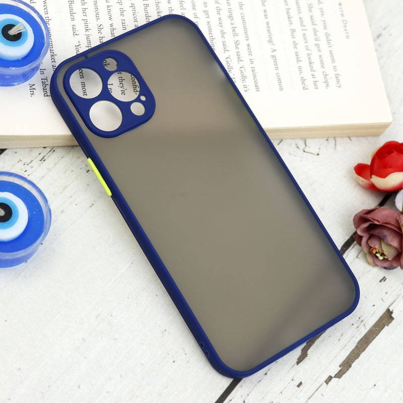 قاب PC مات محافظ لنز دار iPhone 12 Pro Max