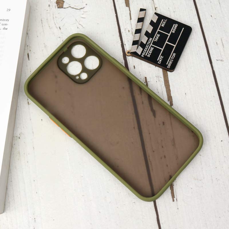 قاب PC مات محافظ لنز دار iPhone 12 Pro Max