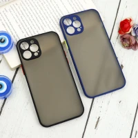 قاب PC مات محافظ لنز دار iPhone 12 Pro Max