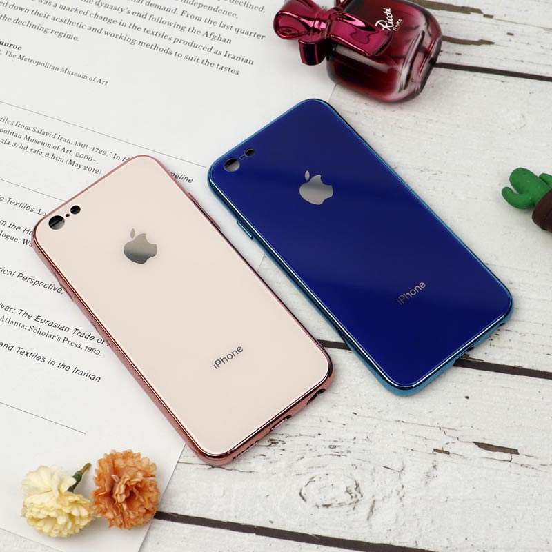 قاب محافظ لنزدار My Case پشت گلسی iPhone 6/6s رنگی