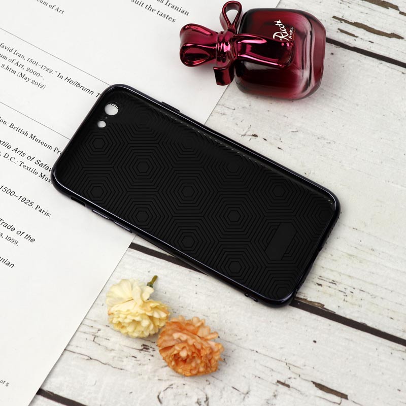 قاب محافظ لنزدار My Case پشت گلسی iPhone 6/6s مشکی