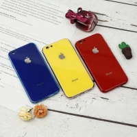 قاب محافظ لنزدار My Case پشت گلسی iPhone 6/6s رنگی