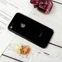 قاب محافظ لنزدار My Case پشت گلسی iPhone 7/8 مشکی