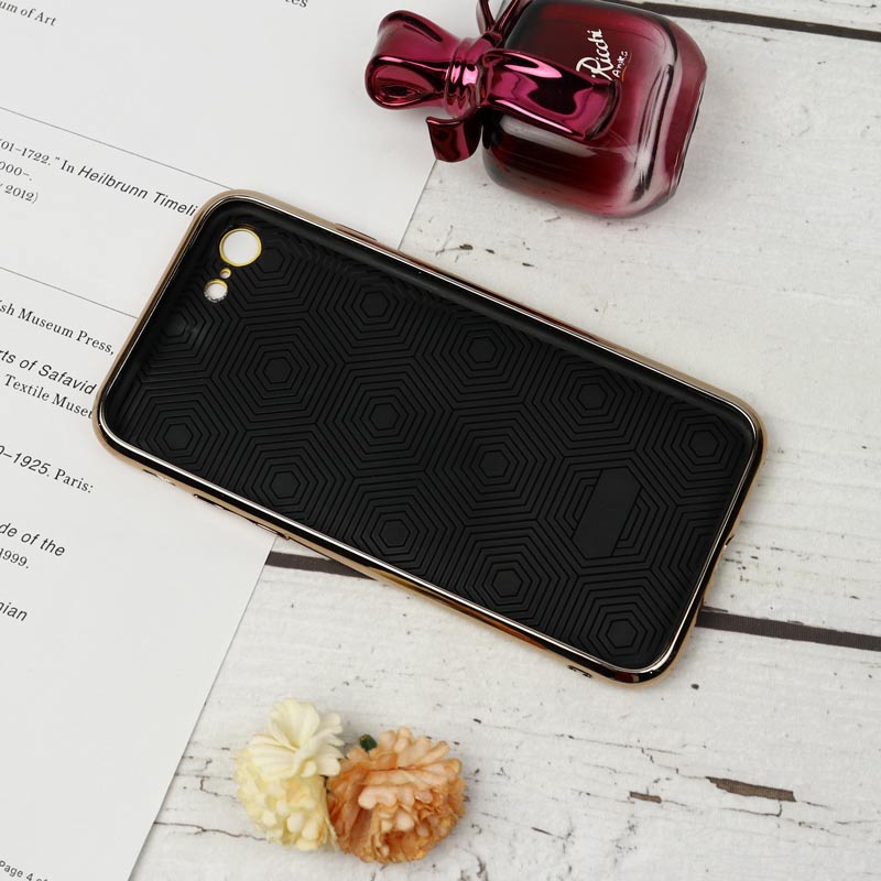 قاب محافظ لنزدار My Case پشت گلسی iPhone 7/8 رنگی