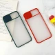 قاب PC مات محافظ لنز دار کشویی iPhone 7 Plus / 8 Plus