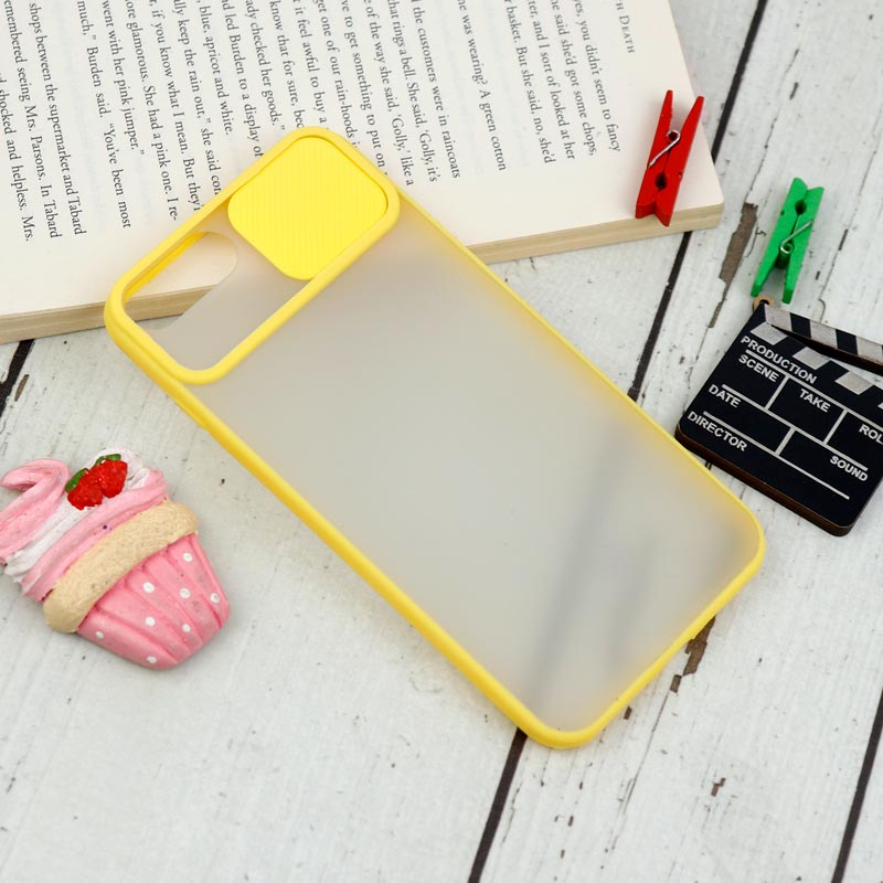 قاب PC مات محافظ لنز دار کشویی iPhone 7 Plus / 8 Plus