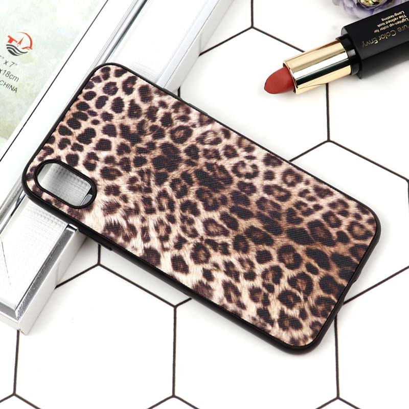 قاب طرح پلنگی iPhone X/XS