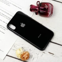 قاب My Case پشت گلسی iPhone X/XS مشکی