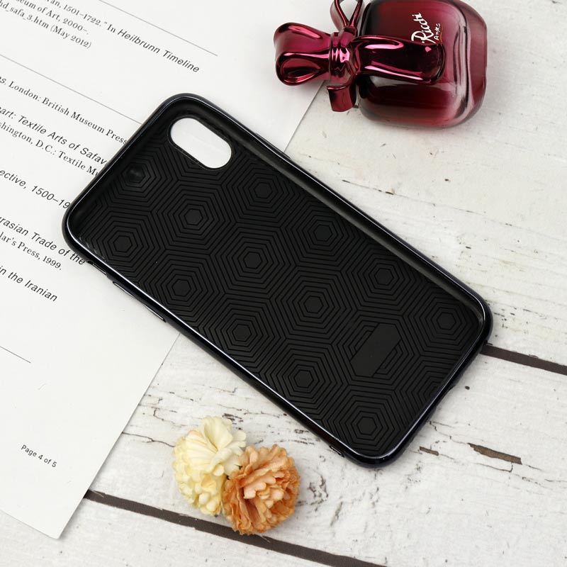 قاب My Case پشت گلسی iPhone X/XS مشکی