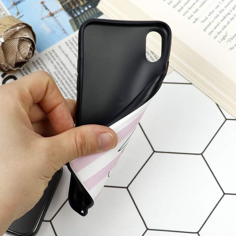 قاب چرمی ویکتوریا iPhone X/XS