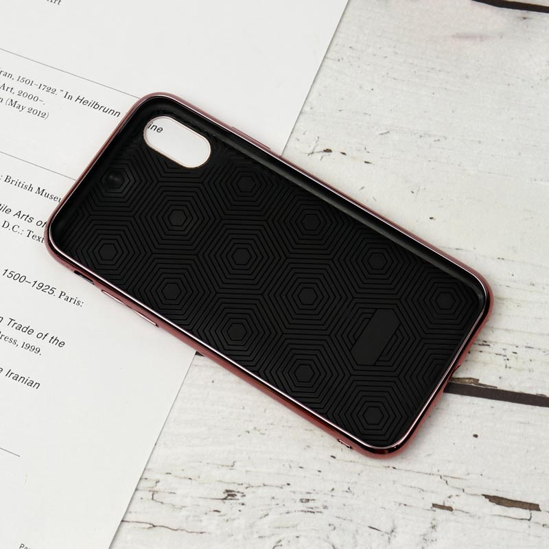 قاب My Case پشت گلسی iPhone X/XS رنگی