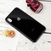 قاب My Case پشت گلسی iPhone XS Max مشکی