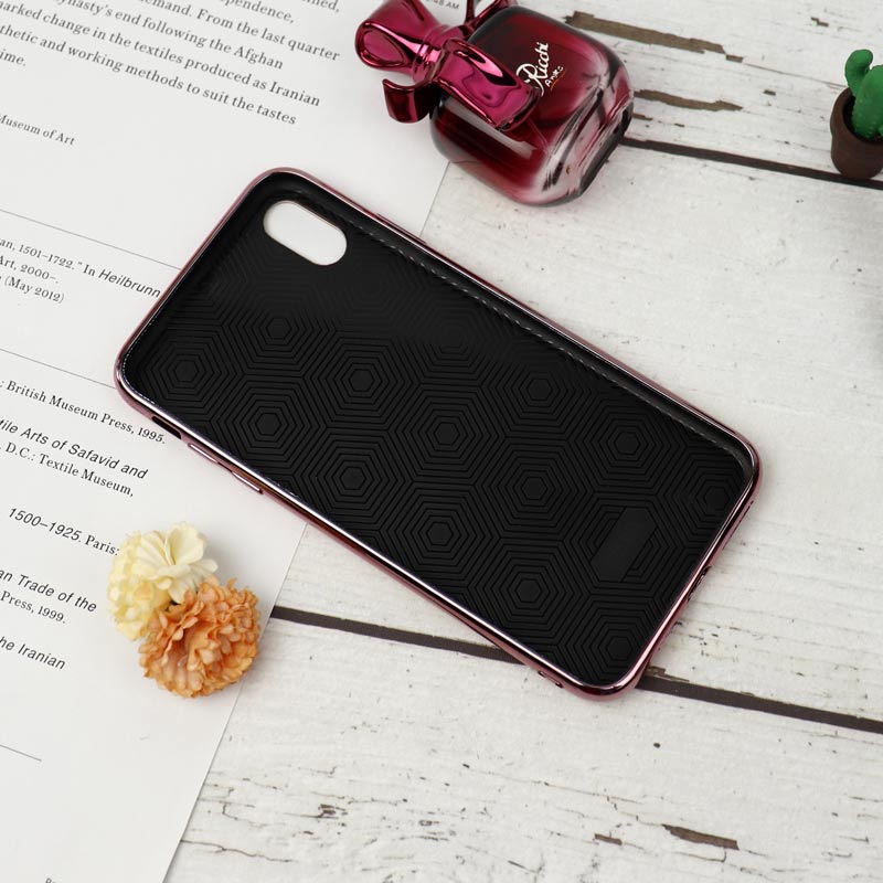 قاب My Case پشت گلسی iPhone XS Max رنگی