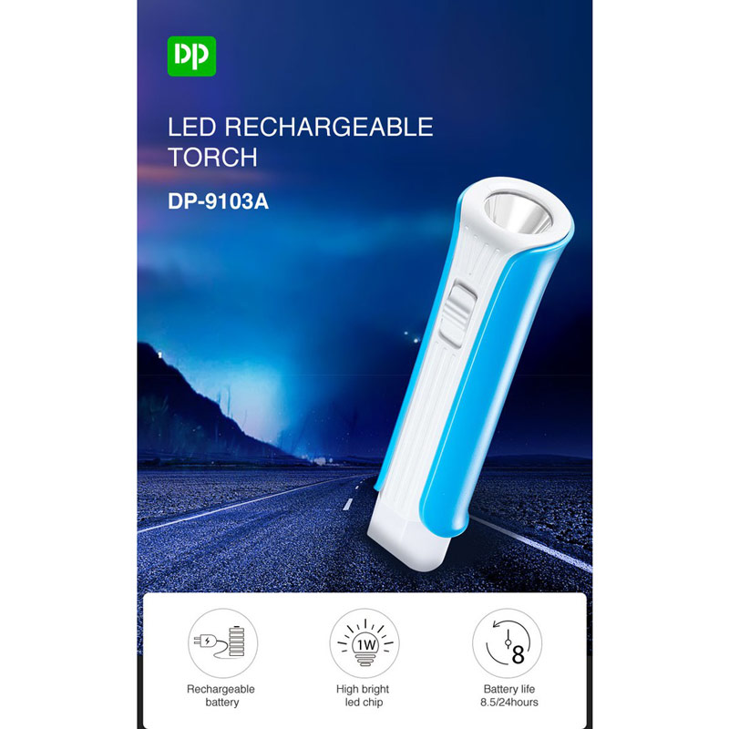 چراغ قوه شارژی DP.LED Light DP-9103A