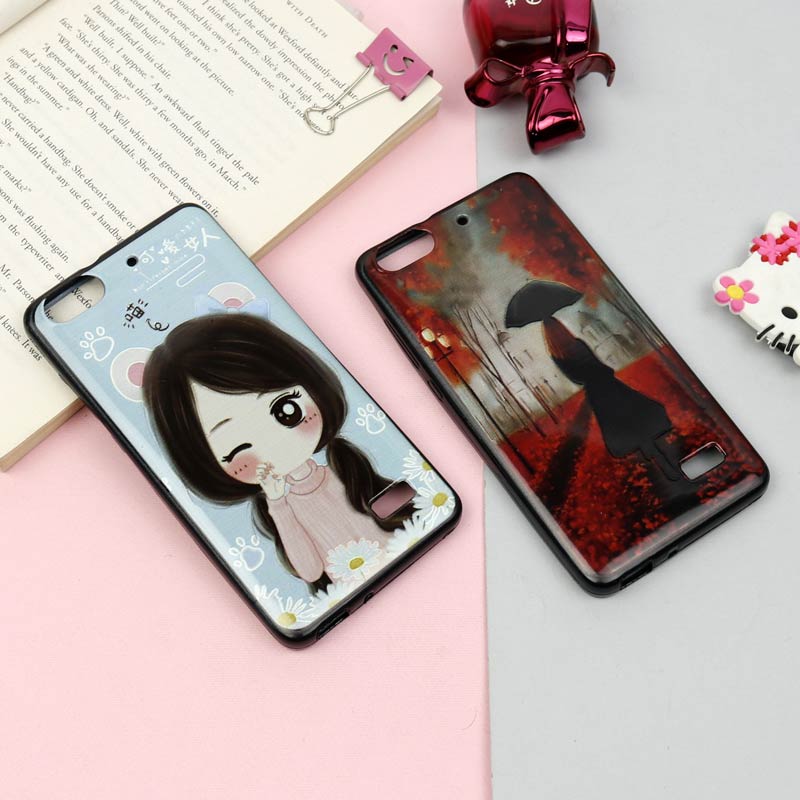 قاب فانتزی برجسته دخترانه هواوی Honor 4C سری 16