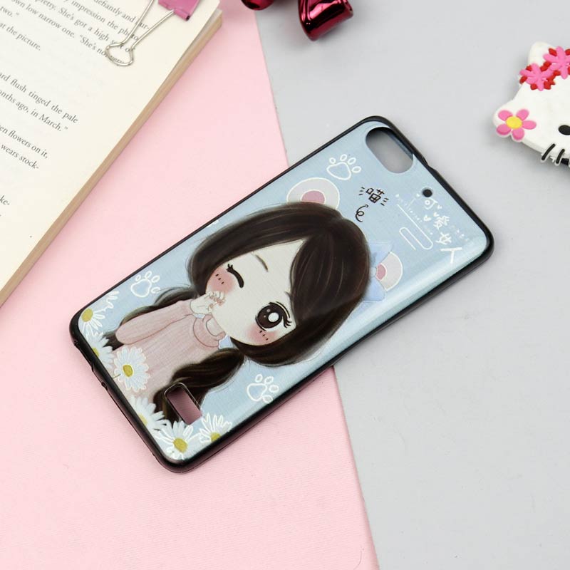 قاب فانتزی برجسته دخترانه هواوی Honor 4C سری 16
