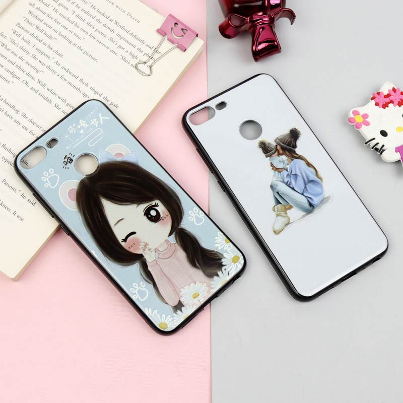 قاب فانتزی برجسته دخترانه هواوی Honor 9 Lite سری 16